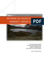 Informe Salida de Campo - Medio Ambiente - Final