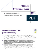 Public International Law - Atty Benjamin Cabrido Jr.