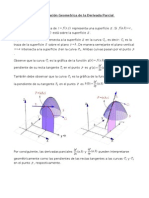 Interpretacion Geometrica de La Derivada Parcial