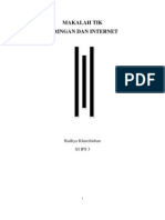 Download Makalah Tik Jaringan Dan Internet Oleh Radhya Khairifarhan by reza-saputra-2304 SN110504498 doc pdf