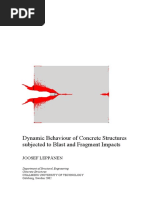 Download Dynamic Behaviour of Concrete Structures Subjected to Blast and Fragment Impacts by Saitheja Sharma SN110504744 doc pdf