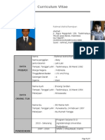 Curriculum Vitae 2012