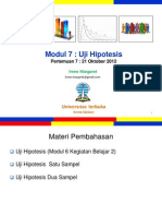 Pengantar Statistik Sosial Pertemuan7 Modul7 Dan 6 (20121021)