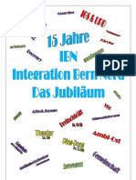 15 Jahre IBN, Integration Bern Nord – das Jubiläums-Programm