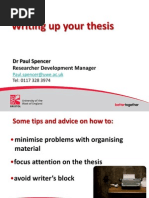 Download Writing Up by UWE Graduate School SN110510903 doc pdf
