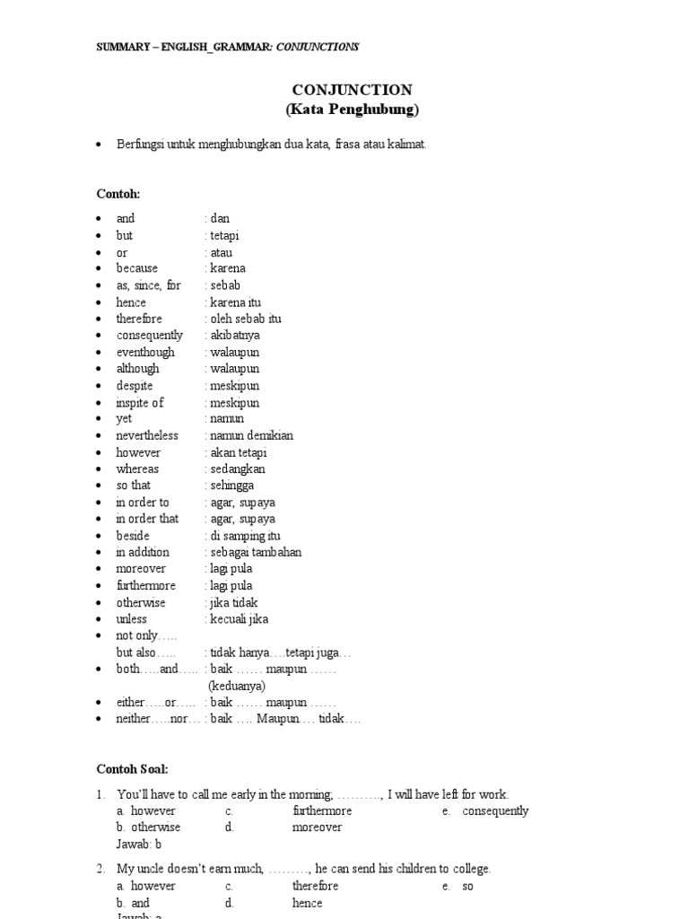 Contoh Soal Either Or Dan Neither Nor Contoh Soal Terbaru