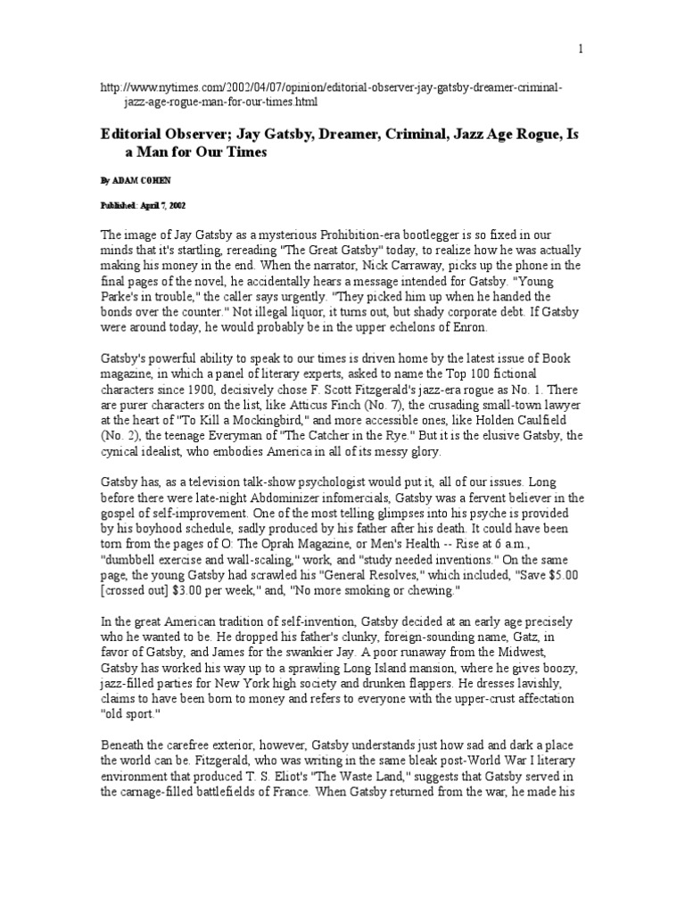 New essays on the great gatsby brucoli 06 picture