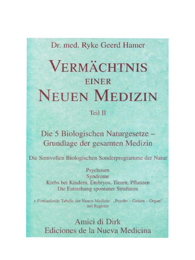 R.G. Hamer - Vermaechtnis einer neuen Medizin, Teil 2 | Estrogen | Testosterone