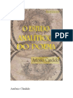 Antonio Candido - O Estudo Analitico Do Poema