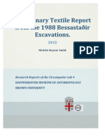 Preliminary Textile Report from the 1998 Bessastadir Excavations