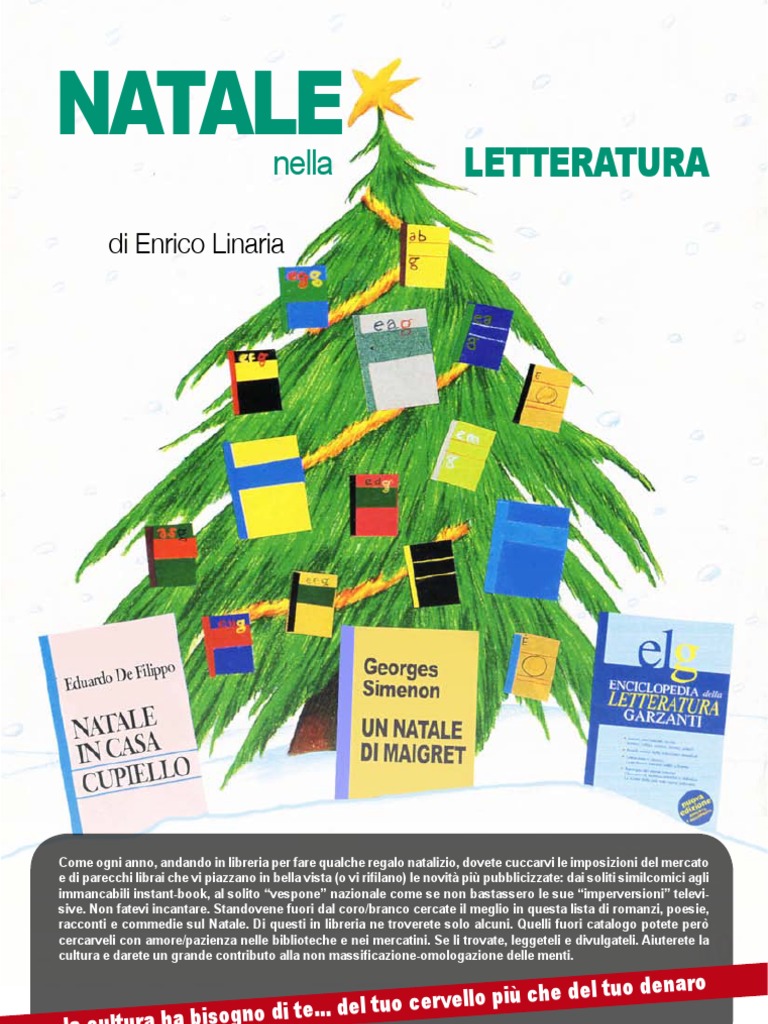 Frasi Di Natale Letteratura.Natale Nella Letteratura