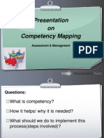Presentation On Competency Mapping: Assessment & Management