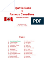 Gigantic Book of Famous Canadians: Celebrating Our People
