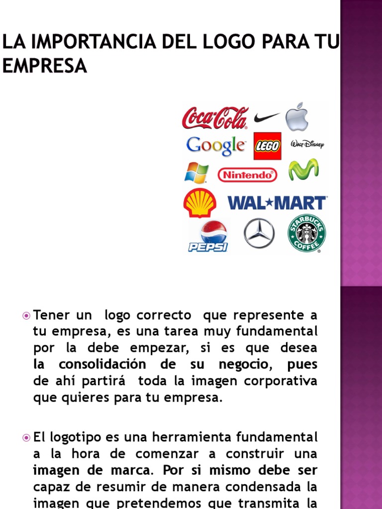 La Importancia Del Logo para Tu Empresa | PDF