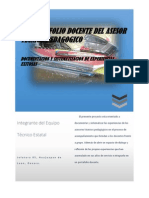 Portafolio docente del asesor técnico