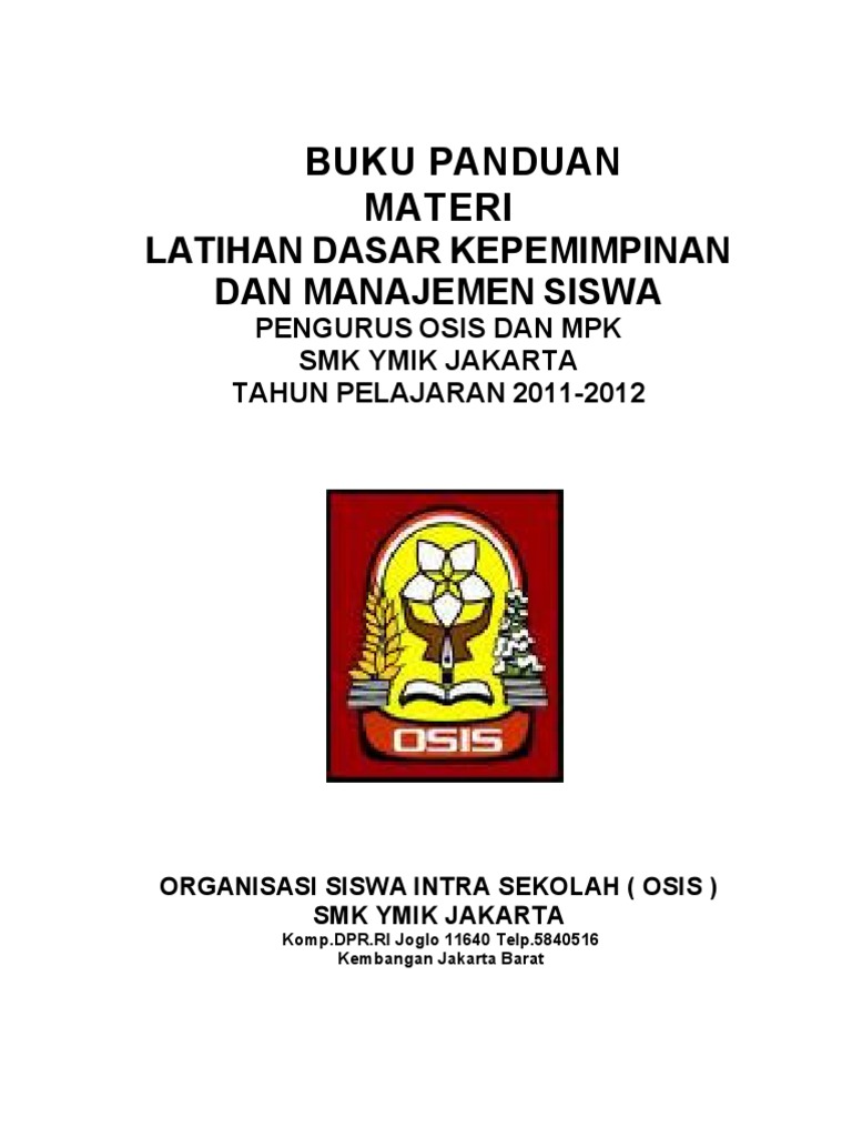 Buku Panduan Materi Ldks Smk Ymik Pdf