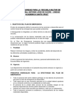 Plan de Seguridad para La Escuela Militar de Ingenieria-Uasc