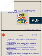 Seguridad Vial y Conduccion Defensiva