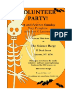 Science Barge Volunteer Party 2012
