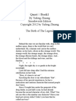 Quest Book1: by Yufeng Zhuang Smashwords Edition The Birth of The Legend