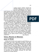 Esprit 7 - 16 - Union, réunion et désunion pour la vérité