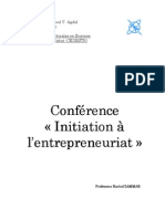Initiation Entrepreneuriat