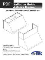 Download AP238 PS09 Manual by Euro-Kitchen Inc SN11056834 doc pdf