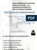 Behaviorismo e Educação