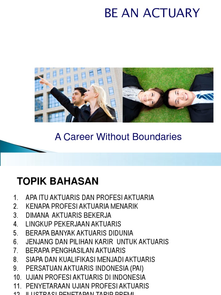 Seminar Aktuaria Unj
