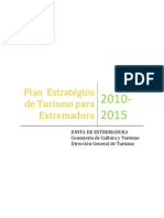 Plan Estratégico de Turismo para Extremadura