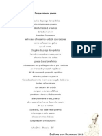 1 - Poemas Declame Para Drummond 2012