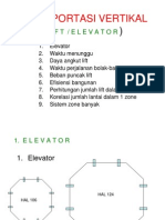 Pola Layanan Lift Ringkas