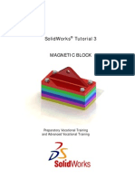 SolidWorks Tutorial03 MagneticBlock English 08 LR