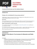 Download 2012 California Proposition Guide KQED by KQED News SN110581034 doc pdf