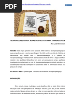 Neuropsicopedagogia_novas Perspectivas Para a Aprendizagem