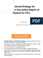 Promotional Strategy For "Sulton" in Saurashtra Region of Gujarat For CFCL