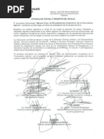 Manual Unico de Procedimientos Spa