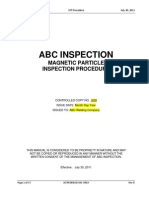 Abc Inspection: Magnetic Particle Inspection Procedure
