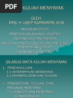 Mata Kuliah Menyimak