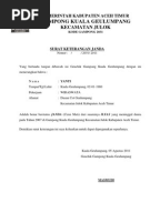 Contoh Surat Rekomendasi Nikah
