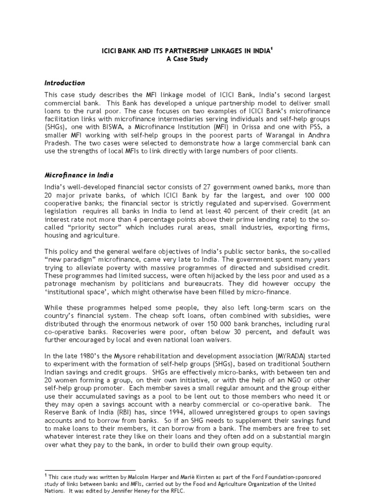 Icici bank case study ppt picture