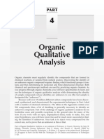 Organic Qualitative Analysis