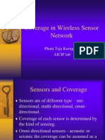 Coverage in Wireless Sensor Network: Phani Teja Kuruganti AICIP Lab