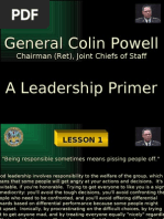 General Colin Powell On Leadership