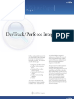 Integrate DevTrack issue tracking with Perforce SCM