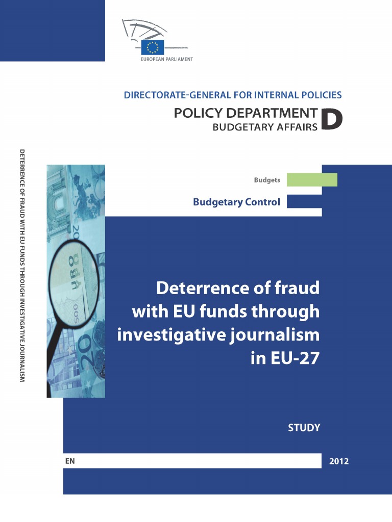 Quelle Est Le Mot Secret En C7 Pix Deterrence of Fraud With EU Funds | PDF | Journalism | European Union