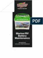 MARINE and RV Battery Lead Acid Battery Training