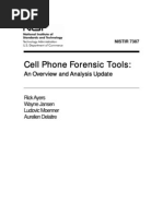 Cell Phone Forensic Tools