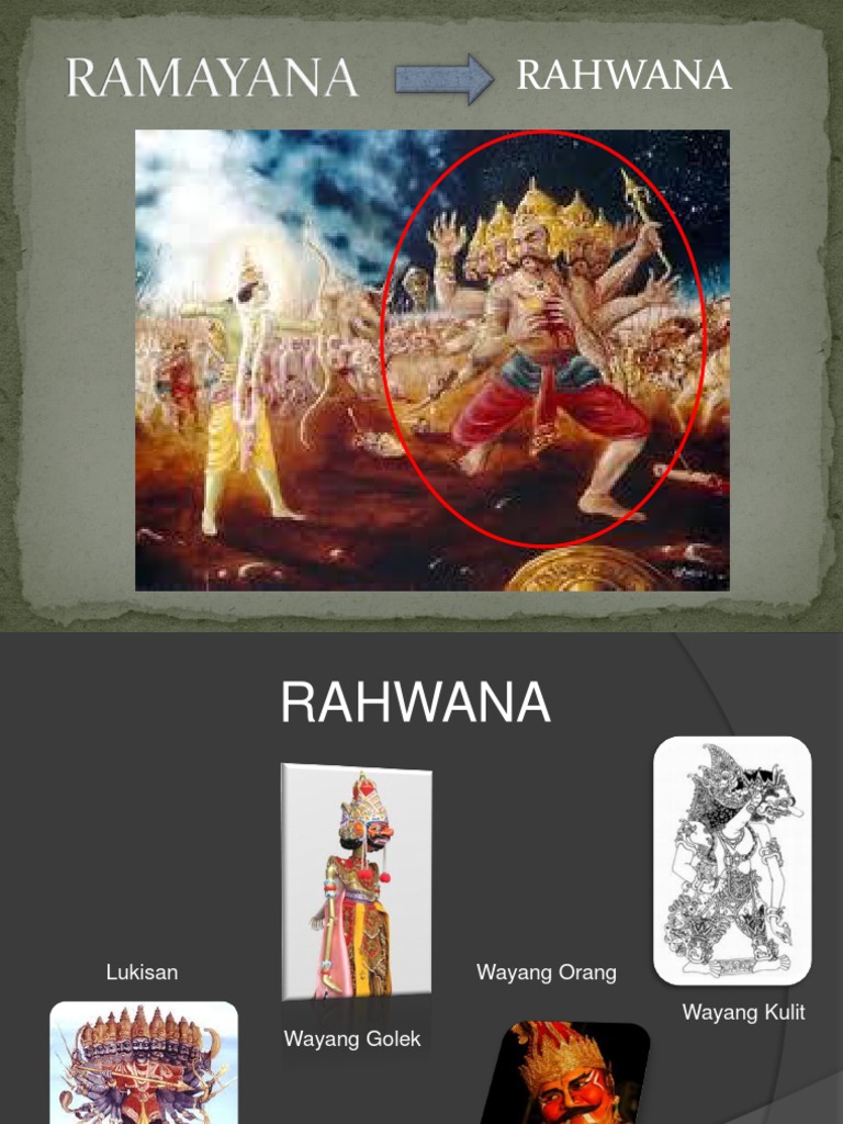 Kisah Rahwana: Dari Kelahiran hingga Kematian | PDF | Agama & Spiritualitas