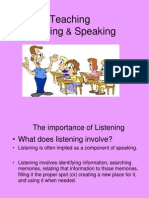 Teaching Listening Speaking